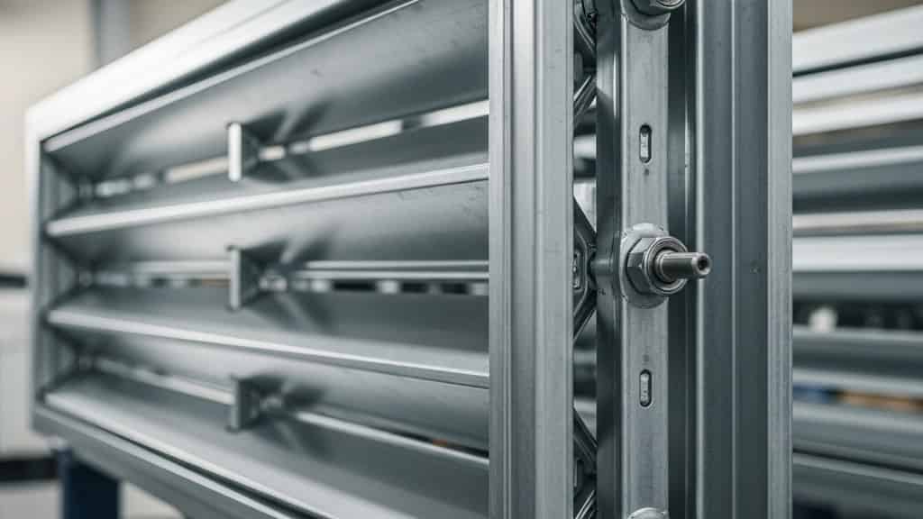 تولید دمپر موازی دریچه های چهار گوش در تهران